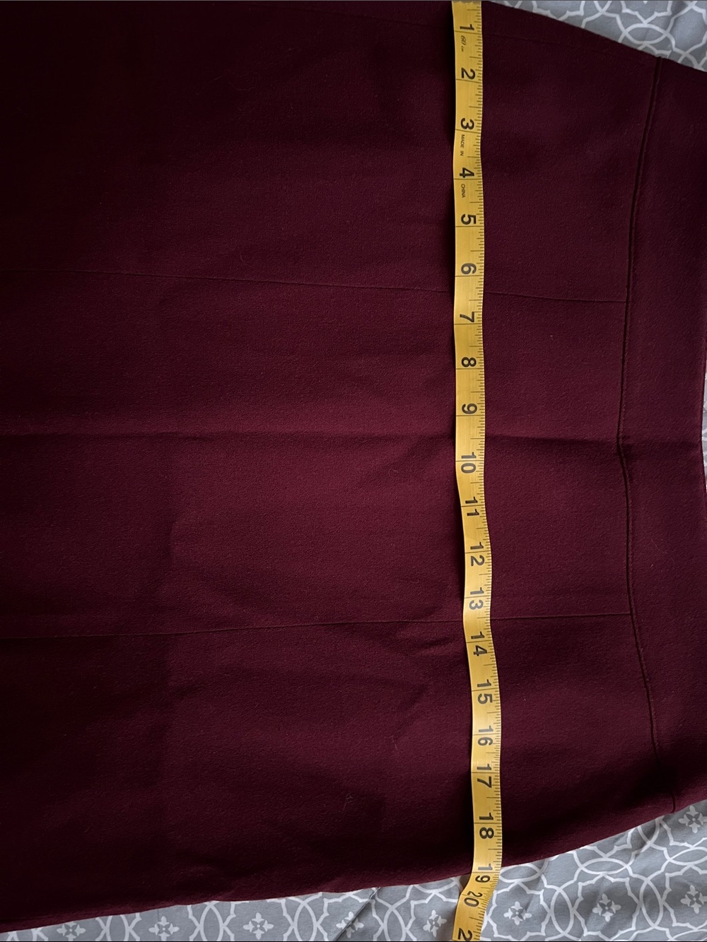 Ann Taylor Women's Burgundy Two-Piece Skirt Suit - Picture 5 of 6